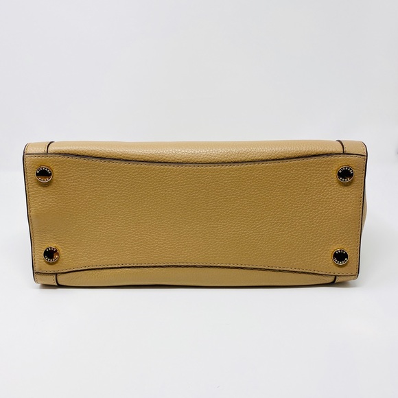 NWOT MICHAEL KORS Leather Collins bag dark khaki - Picture 4 of 8